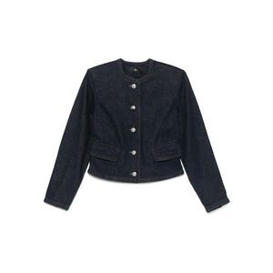 7 For All Mankind Women `Lady Jacket Smoove With Exposed Buttons` Jacket